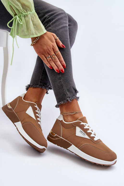 Dámské sportovní tenisky hnědé Vovella Dámské sportovní tenisky hnědé Vovella