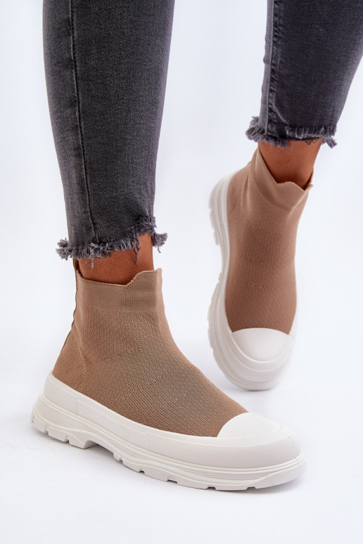 Dámské návleky na boty hnědé Ilanae Dámské návleky na boty hnědé Ilanae