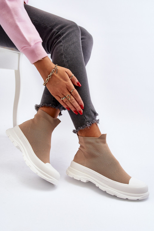 Dámské návleky na boty hnědé Ilanae Dámské návleky na boty hnědé Ilanae