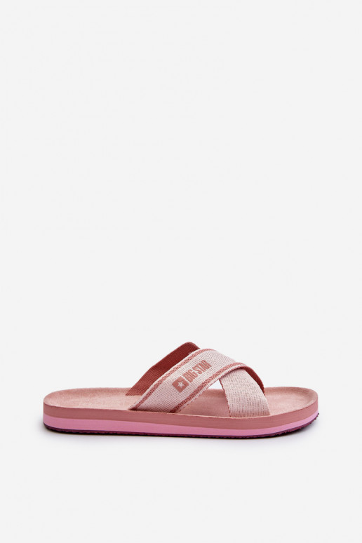 Dámské žabky Big Star NN274A058 Růžové
