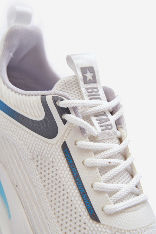 Pánské sportovní boty HI-POLY SYSTEM Big Star NN174374 Bílé