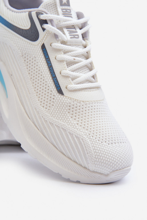 Pánské sportovní boty HI-POLY SYSTEM Big Star NN174374 Bílé