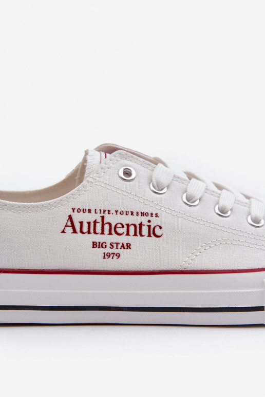 Mužské nízké tenisky Big Star NN174006 Bežové