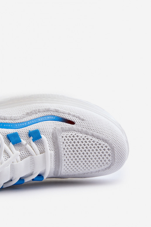 Pánské sportovní boty HI-POLY SYSTEM Big Star NN174451 Bílé