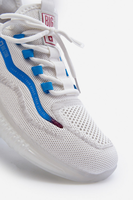 Pánské sportovní boty HI-POLY SYSTEM Big Star NN174451 Bílé