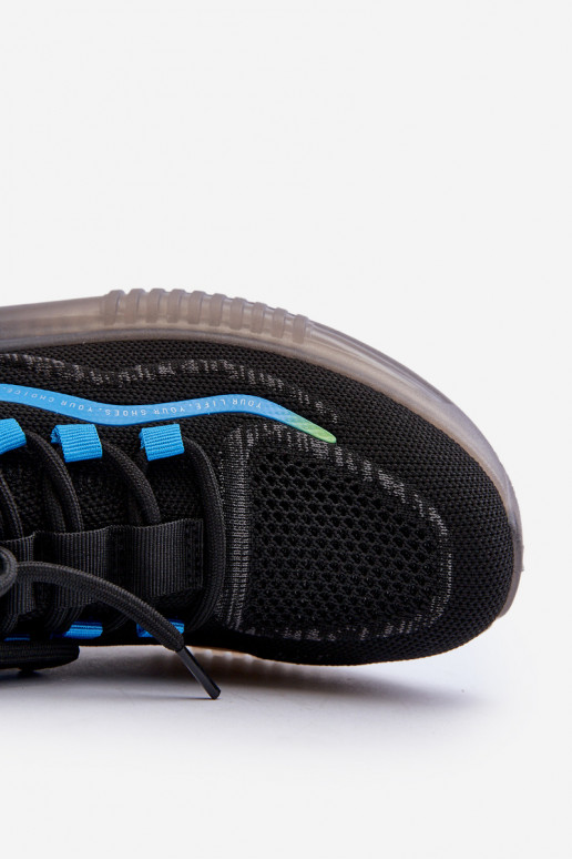 Pánské Sportovní Boty HI-POLY SYSTEM Big Star NN174450 Černé