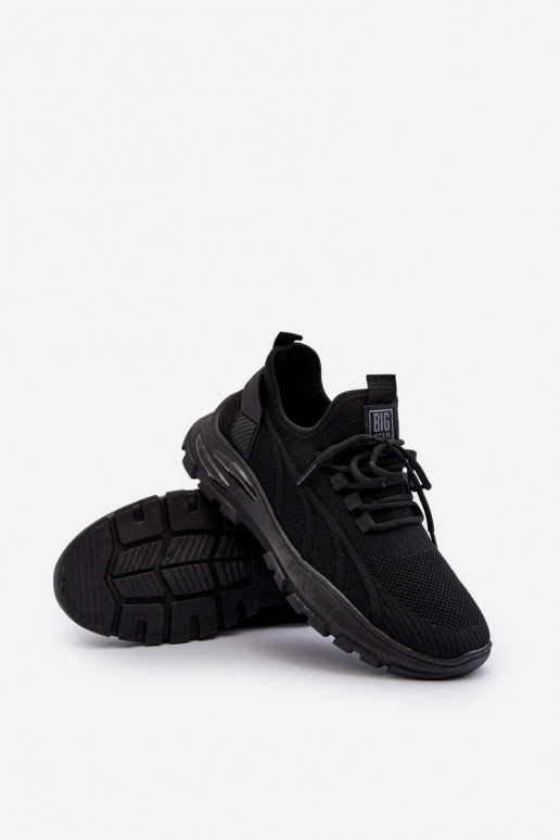 Pánské tenisky HI-POLY SYSTEM Big Star NN174467 Černé