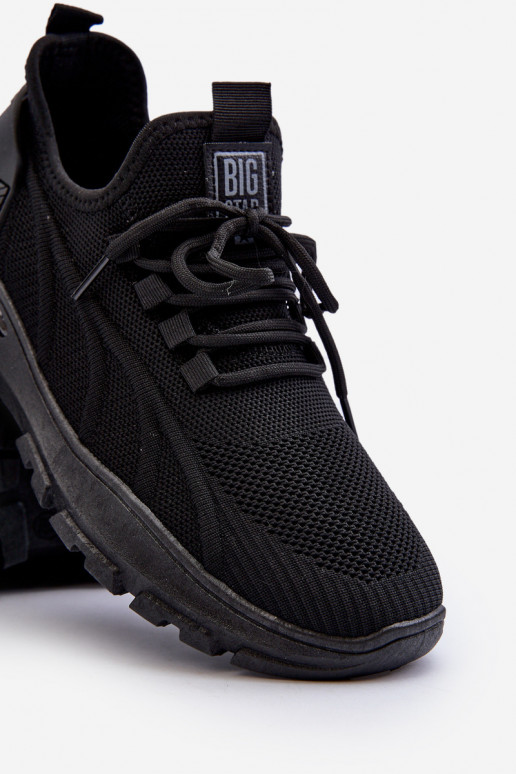 Pánské tenisky HI-POLY SYSTEM Big Star NN174467 Černé