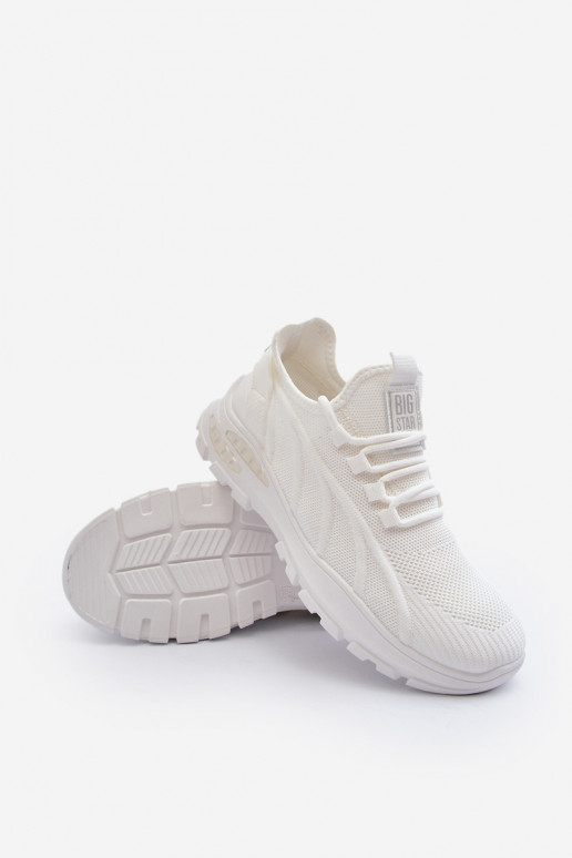 Pánské tenisky HI-POLY SYSTEM Big Star NN174468 Bílé
