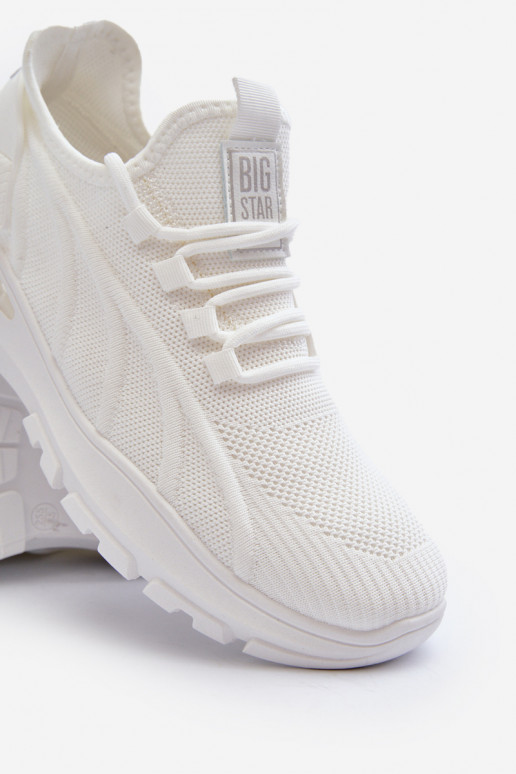 Pánské tenisky HI-POLY SYSTEM Big Star NN174468 Bílé