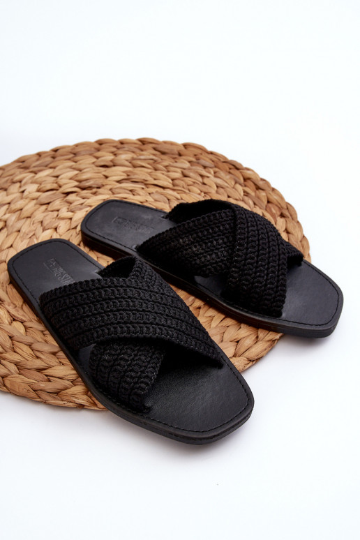 Dámské žabky Big Star NN274077 černé