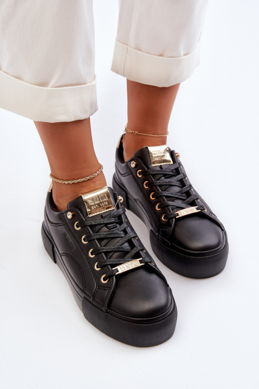 Dámské Tenisky Big Star NN274209 Černé Dámské Tenisky Big Star NN274209 Černé