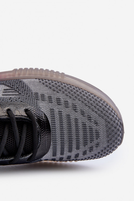 Mužská sportovní obuv HI-POLY SYSTEM Big Star NN174476 Černá