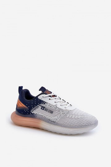 Pánské sportovní boty HI-POLY SYSTEM Big Star NN174474 tmavě modré