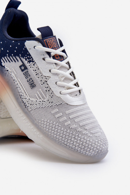 Pánské sportovní boty HI-POLY SYSTEM Big Star NN174474 tmavě modré