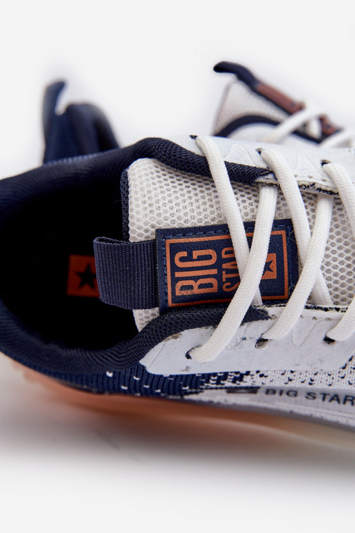 Pánské sportovní boty HI-POLY SYSTEM Big Star NN174474 tmavě modré