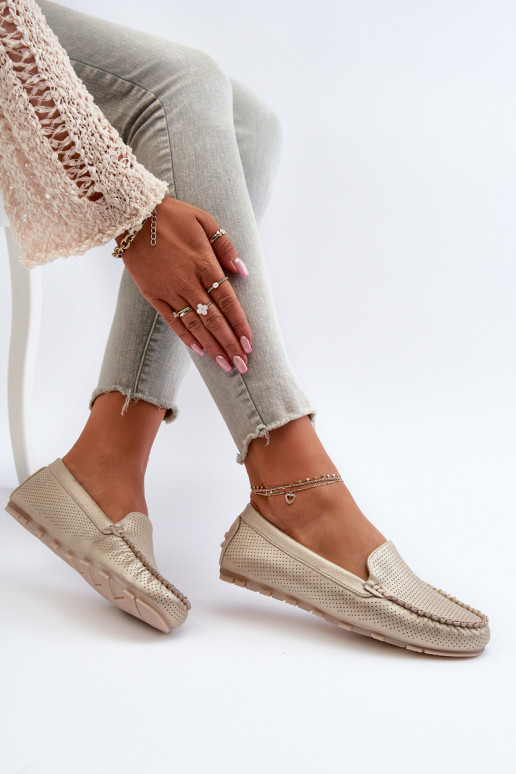 Dámské mokasíny Zlaté Ranica