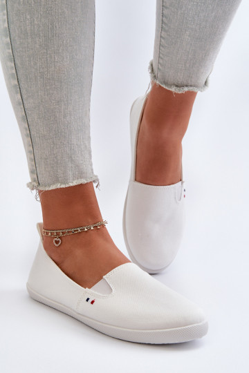 Dámské tenisky Slip-On bílé Adrancia