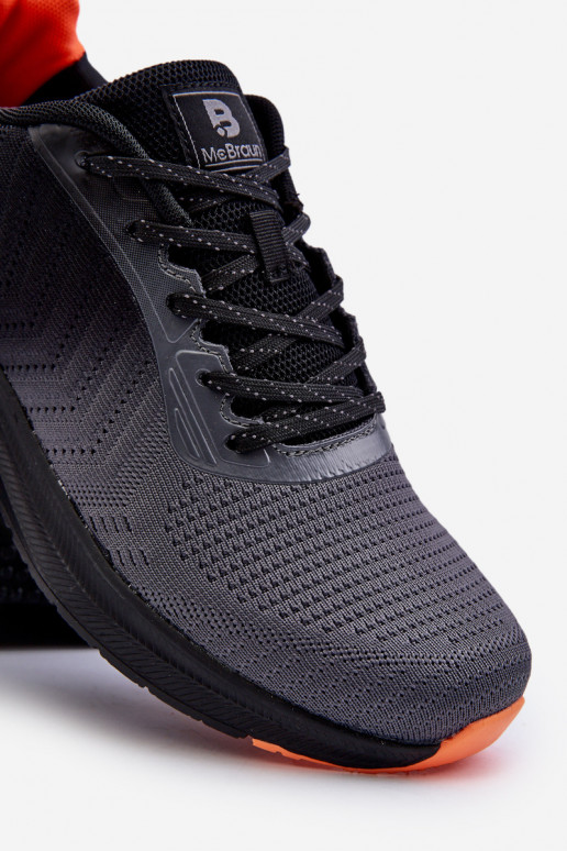 Klasické pánské sportovní boty šedé McBraun