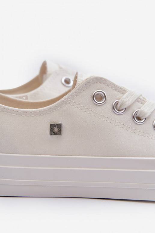 Mužské nízké tenisky Big Star NN174111 Bílé