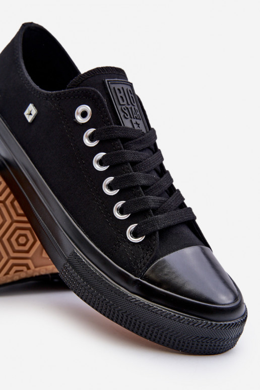 Mužské nízké tenisky Big Star NN174110 Černé