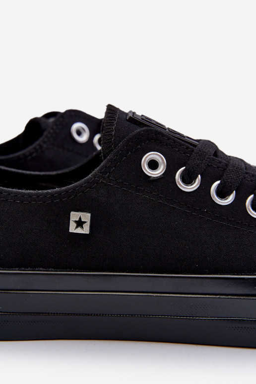 Mužské nízké tenisky Big Star NN174110 Černé