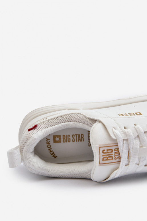 Pánské tenisky s paměťovou pěnou Big Star NN174149 Bílé