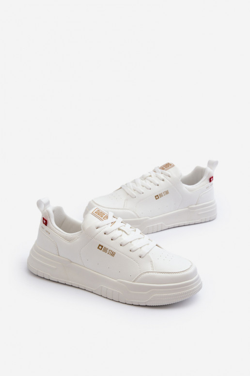 Pánské tenisky s paměťovou pěnou Big Star NN174149 Bílé