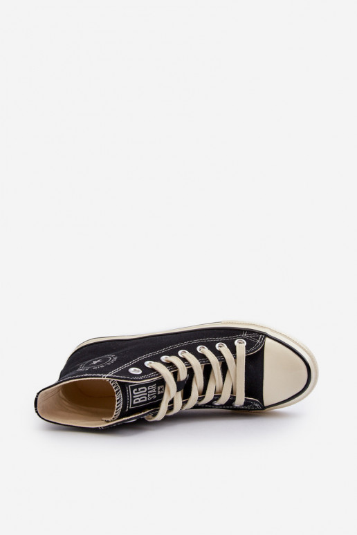 Dámské vysoké tenisky Big Star NN274283 černé