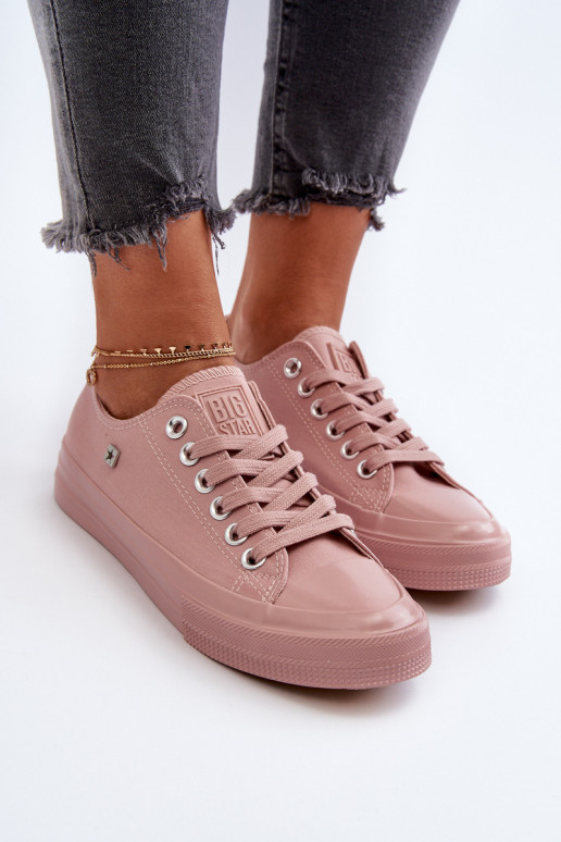 Klasické Dámské Tenisky Big Star NN274291 Růžové