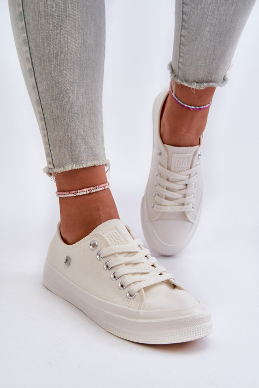 Klasické Dámské Tenisky Big Star NN274285 Bílé