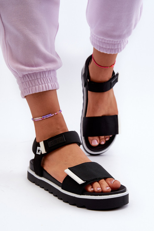 Dámské sandály na platformě Big Star NN274778 černé