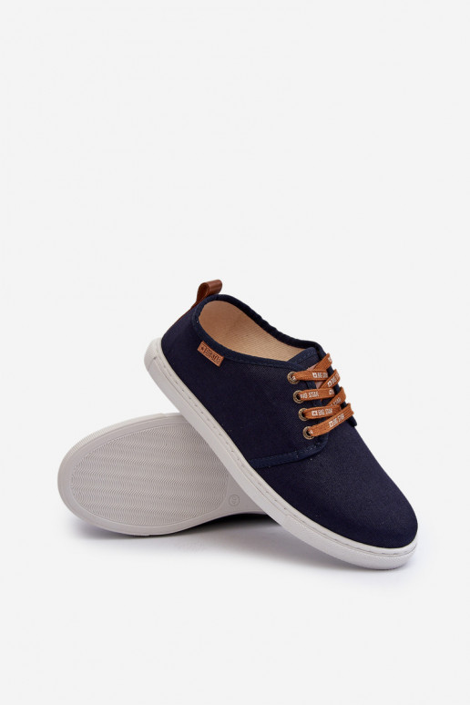 Pánské tenisky Big Star NN176002 s paměťovou pěnou Memory Foam systém modré