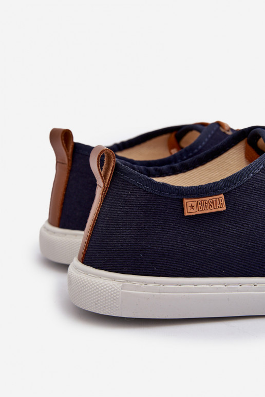 Pánské tenisky Big Star NN176002 s paměťovou pěnou Memory Foam systém modré