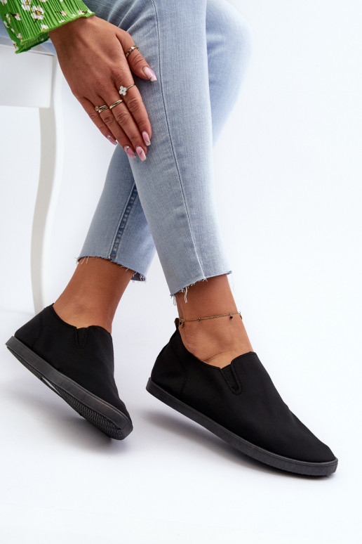 Dámské Tenisky Slip-On Černé Lovinia