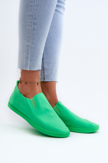 Dámské tenisky Slip-On Zelené Lovinia 2