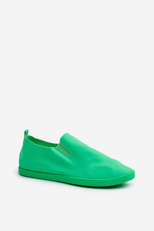 Dámské tenisky Slip-On Zelené Lovinia