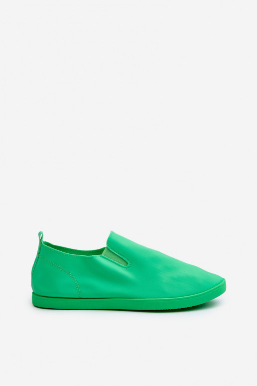 Dámské tenisky Slip-On Zelené Lovinia