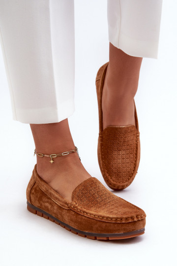 Dámské semišové mokasíny Camel S.Barski LR755 2