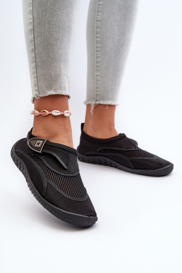 Dámská voděodolná obuv černá Big Star NN274A805 2