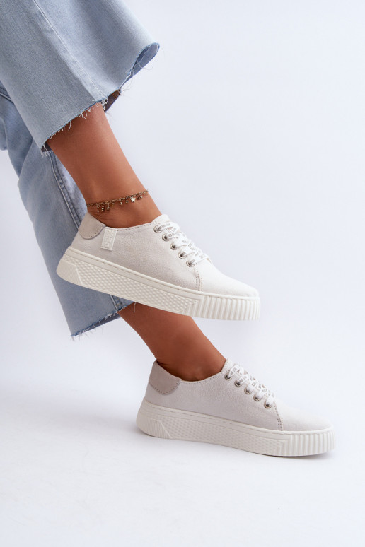 Dámské tenisky MEMORY FOAM SYSTEM BIG STAR NN276001 Bílé