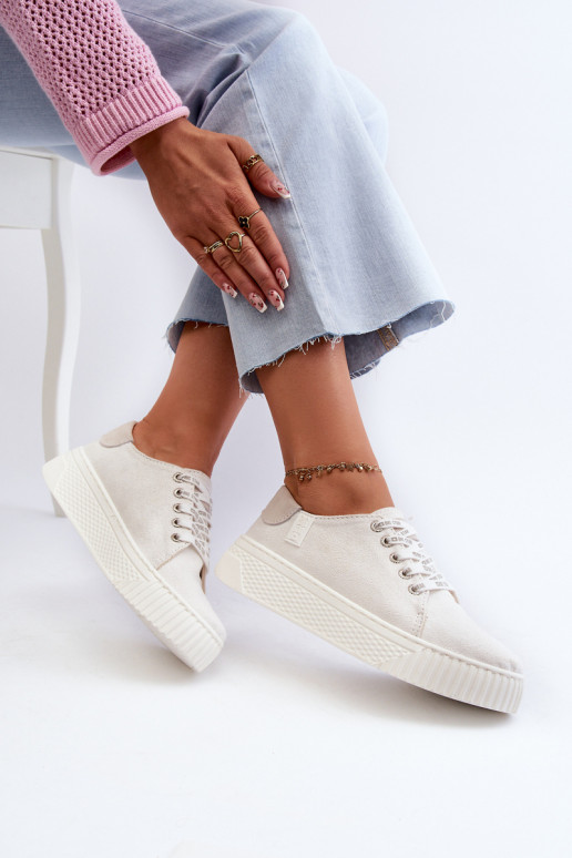 Dámské tenisky MEMORY FOAM SYSTEM BIG STAR NN276001 Bílé