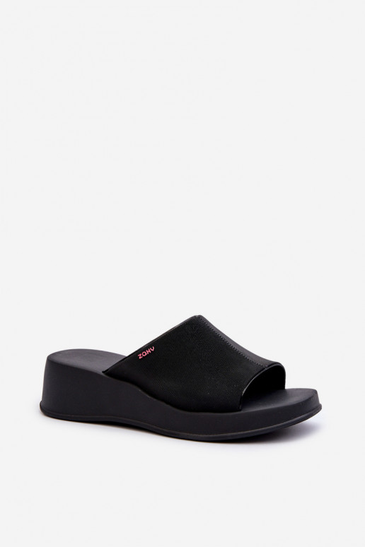 Vonné Dámské Sandály Na Výšlapu ZAXY LL285083 Černé