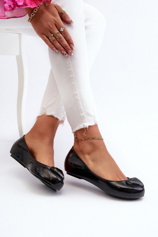 Dámské vonné baletky se srdcem ZAXY NN285011 černé