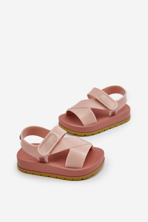 Dětské sandálky Na suchý zip vonící ZAXY LL385002 světle růžové Dětské sandálky Na suchý zip vonící ZAXY LL385002 světle růžové