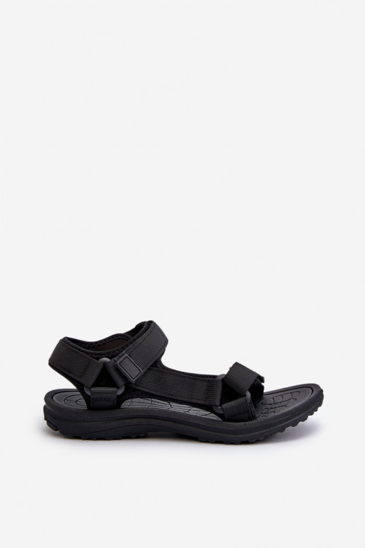 Lehké Sportovní Dámské Sandály Černé Lumeria