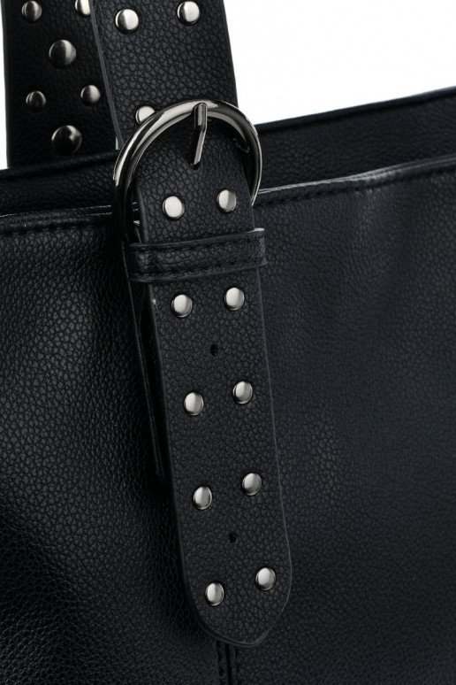 Dámská kabelka z ekokože Big Star NN574147 Černá