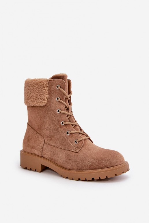 Dámské podšité pracovní boty na zip hnědé Mivael Dámské podšité pracovní boty na zip hnědé Mivael