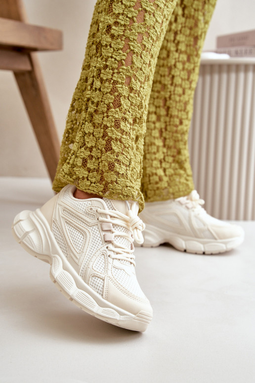 Dámské Sportovní Tenisky Béžové Timoci Dámské Sportovní Tenisky Béžové Timoci