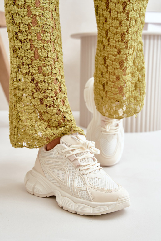 Dámské Sportovní Tenisky Béžové Timoci Dámské Sportovní Tenisky Béžové Timoci